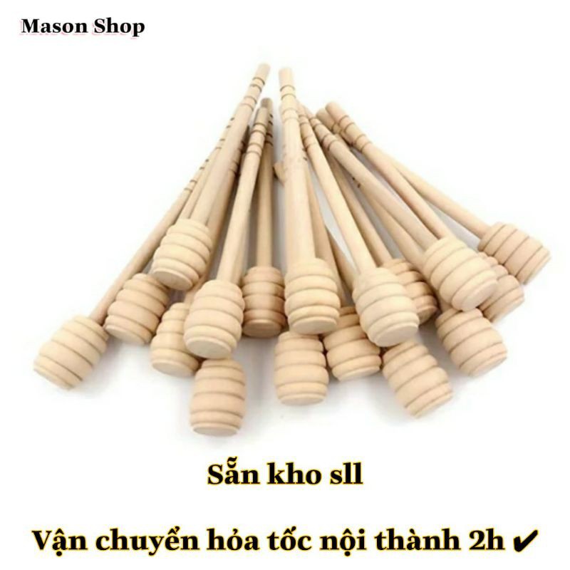 CÂY LẤY/QUE KHUẤY MẬT ONG gỗ thông Nhập khẩu. DỤNG CỤ HỖ TRỢ MÚC MẬT ONG giá sỉ rẻ