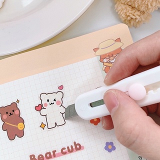 Dao dọc giấy mini hình chân mèo dễ thương
