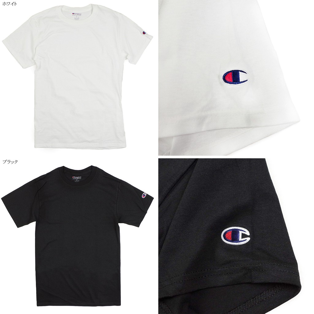 Áo thun Champion Basic Tagless unisex chính hãng