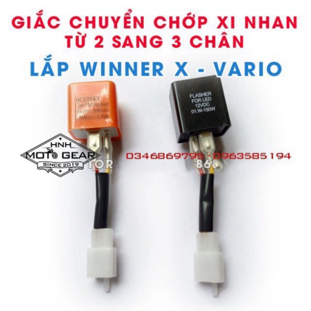 Công Tắc Xi Nhan Tích Hợp Ưu Tiên Hazard + Cục Chớp