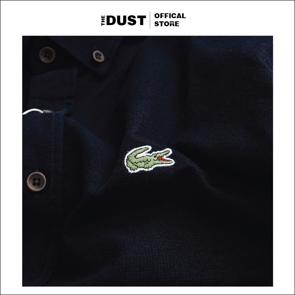 Áo sơ mi nam dài tay trơn cổ bẻ basic LCT, Áo sơ mi nam công sở form slimfit, vải oxford cao cấp