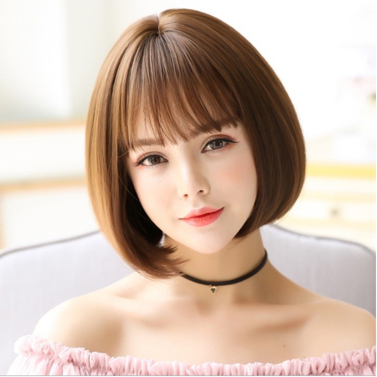 Tóc giả nữ hàn quốc + Tặng kèm lưới TG94