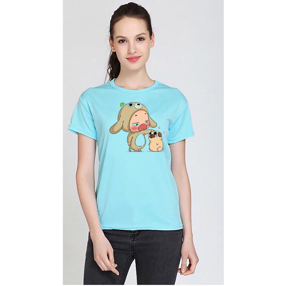 Áo thun nữ in hình Quỳnh Aka siêu cá tính ATNK1216 - Thương hiệu YANO | BigBuy360 - bigbuy360.vn