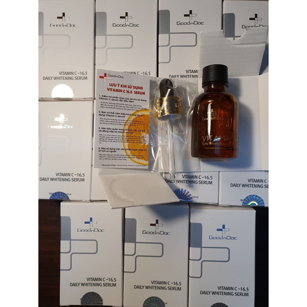 Serum Vitamin C Goodndoc Chống Lão Hóa, Dưỡng Trắng Da_ Vitamin C 16.5 Daily Whitening Serum, 30ml | BigBuy360 - bigbuy360.vn