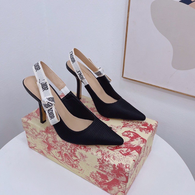 Giày cao gót hàng hộp hoa kèm túi giấy fullbox hộp xanh