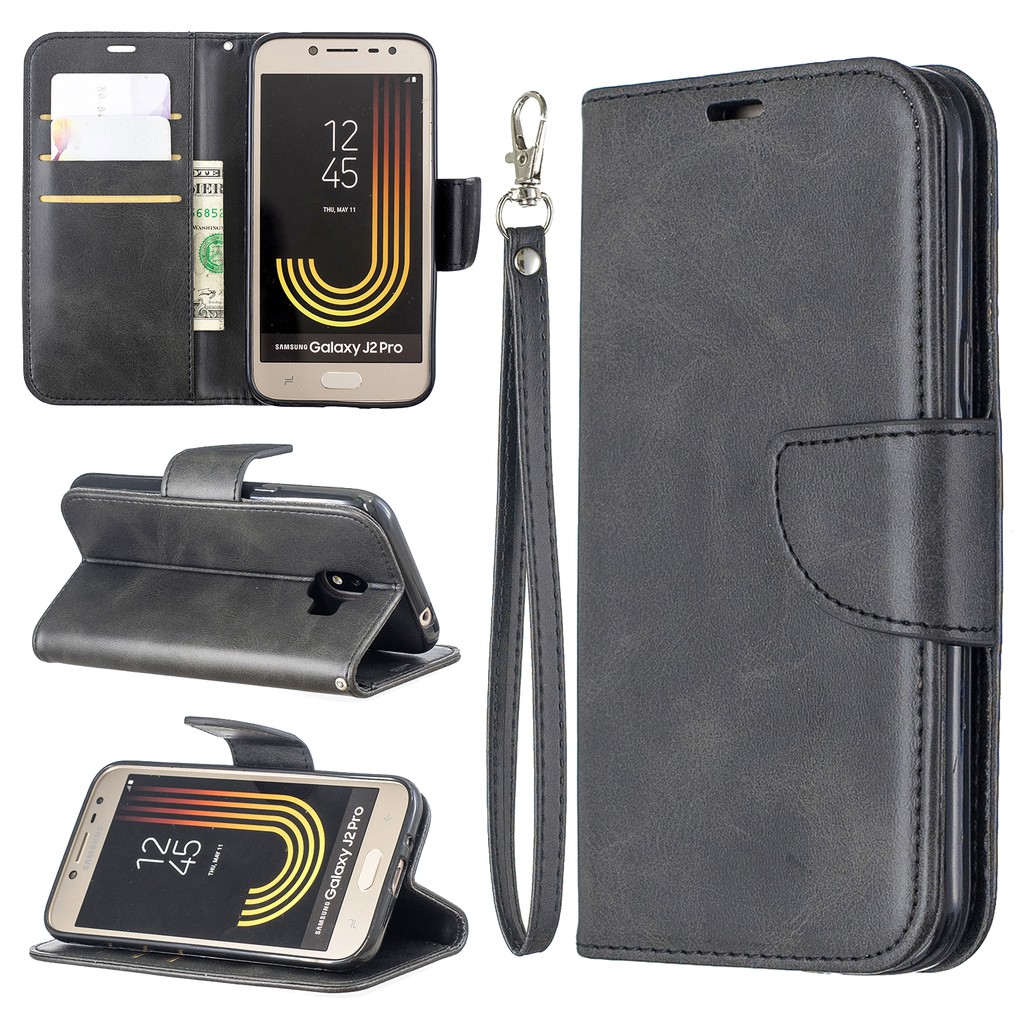 Bao da màu trơn cho Samsung Galaxy J2 Pro(2018)/J330/J3 Pro | BigBuy360 - bigbuy360.vn