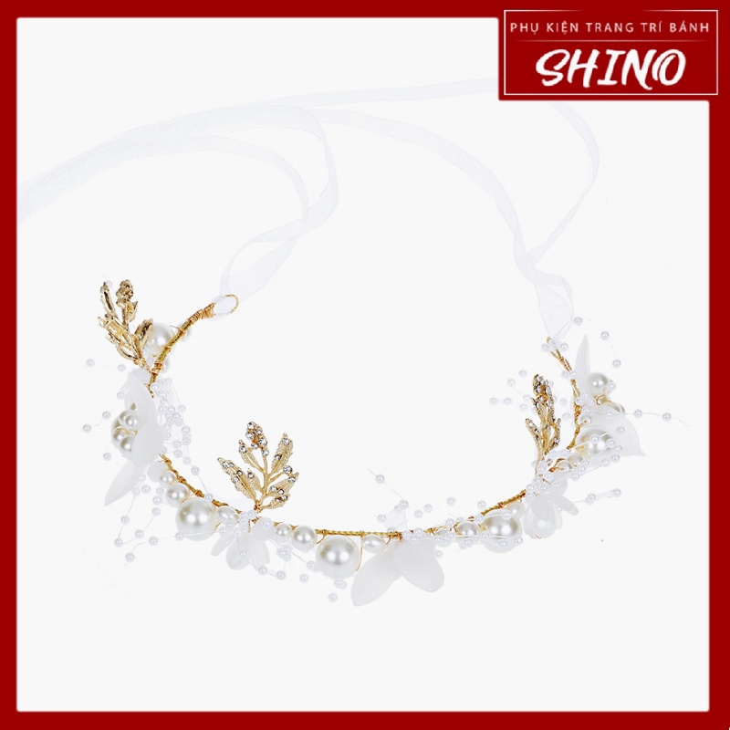 Băng Đô Cài Tóc Phong Cách Hàn Quốc Đính Đá Và Hoa Cho Các Buổi Tiệc Happy Birthday