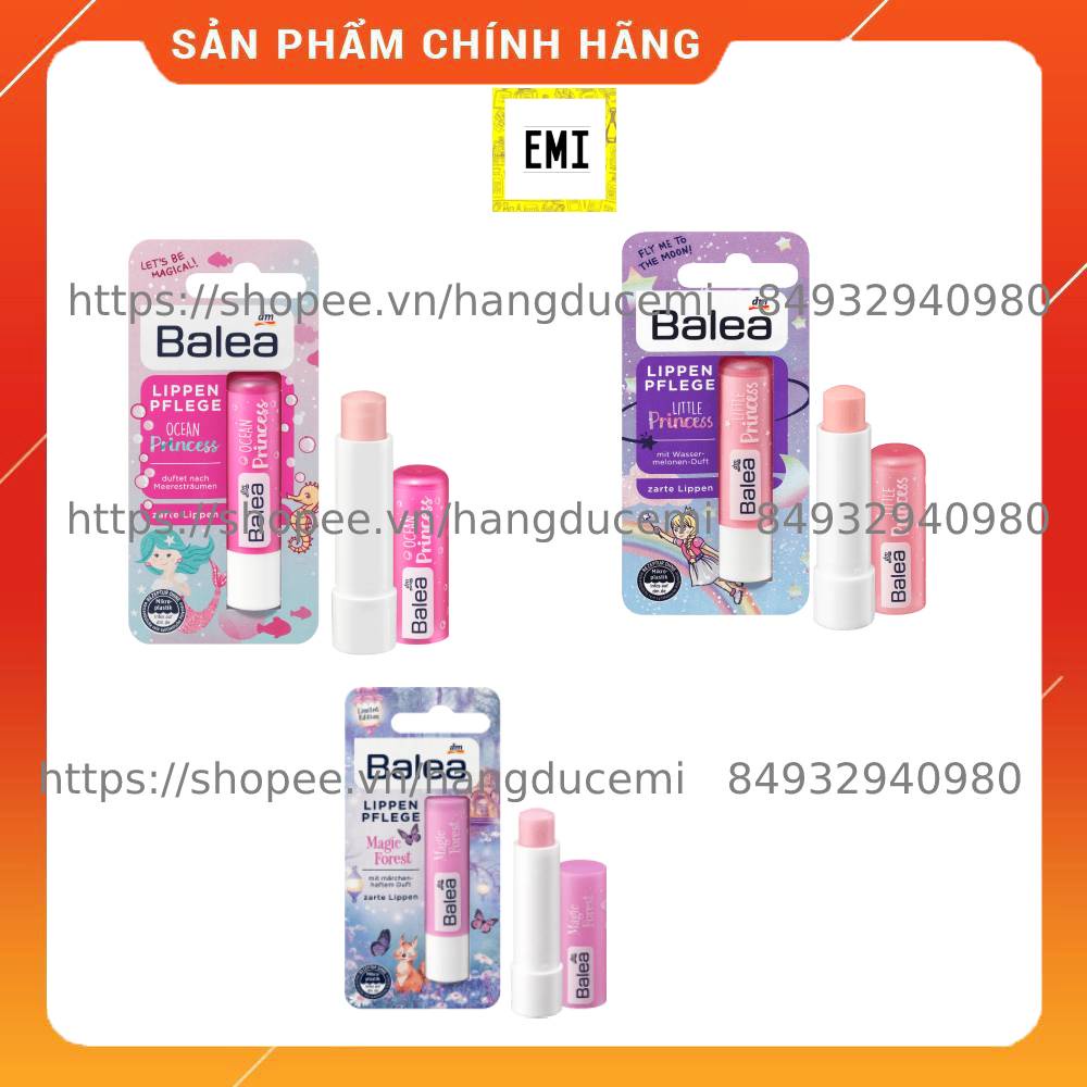 Son dưỡng môi Balea cho bé [Hàng chuẩn Đức]