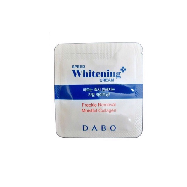 Gói Sample Kem Dưỡng Trắng Nâng Tone Da Dabo Whitening Cream