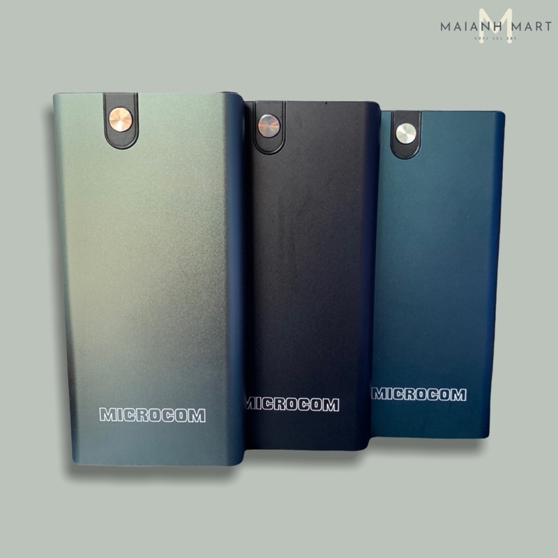Sac dự phong Microcom 10000 mAh bảo hành chính hãng 12 tháng