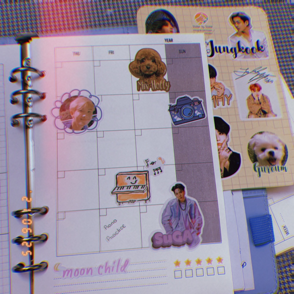 Sticker idol - BTS  1st version