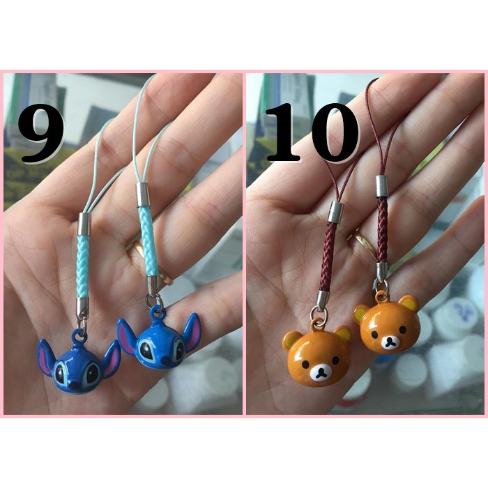 Móc điện thoại chuông hoạt hình