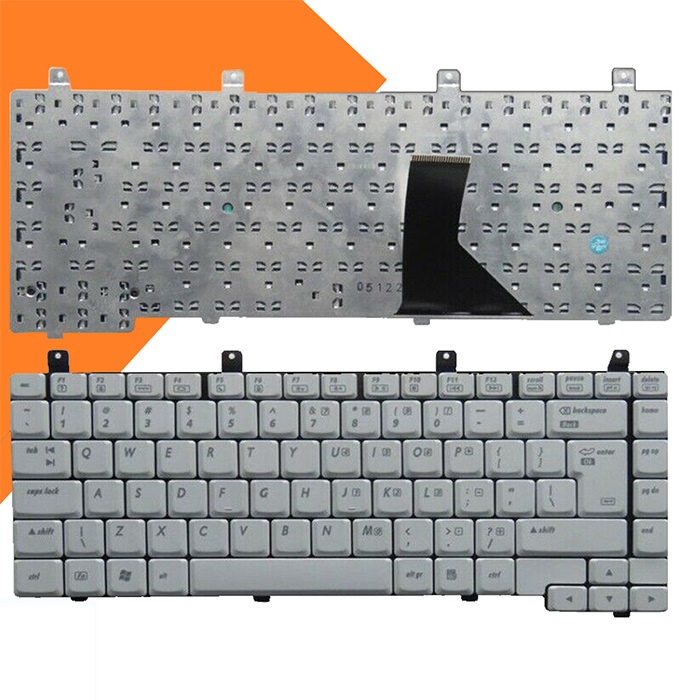 Bàn phím laptop HP Compaq M2000 V2000 V5000 NX9100 C300 C500 R3000, Pavilion ZV5000 ZV6000 ZE2000 DV5000 MÀU TRẮNG