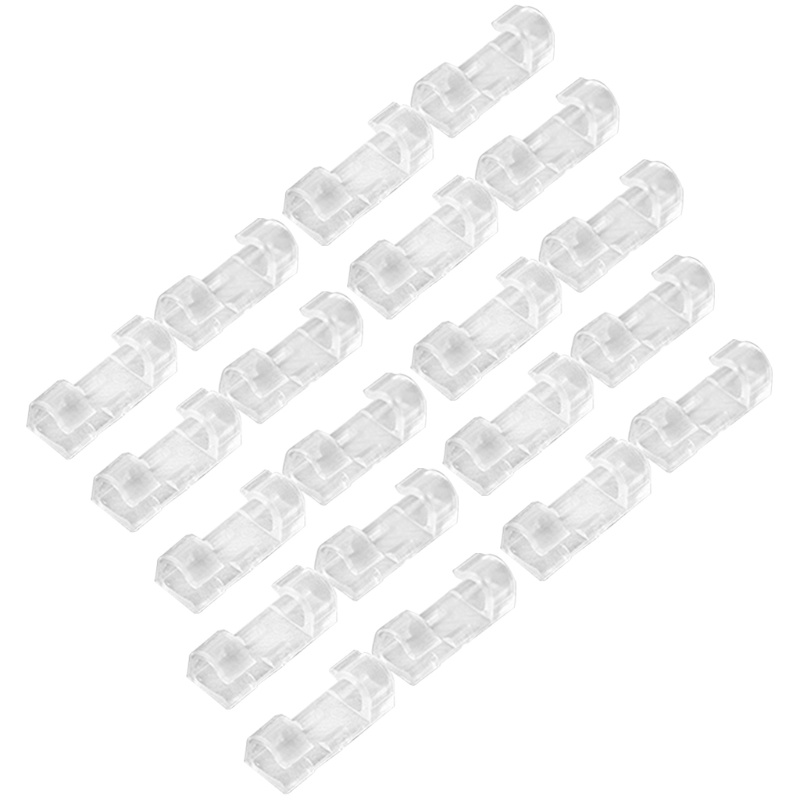 Set 20 Kẹp Giữ Dây Cáp / Tai Nghe Tự Dính Tiện Lợi