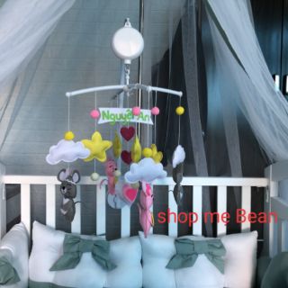 [MẪU MỚI] Đồ chơi treo nôi chuột con xinh xắn cho bé