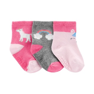 [CHÍNH HÃNG] SET 3 ĐÔI VỚ CARTER'S CHO BÉ