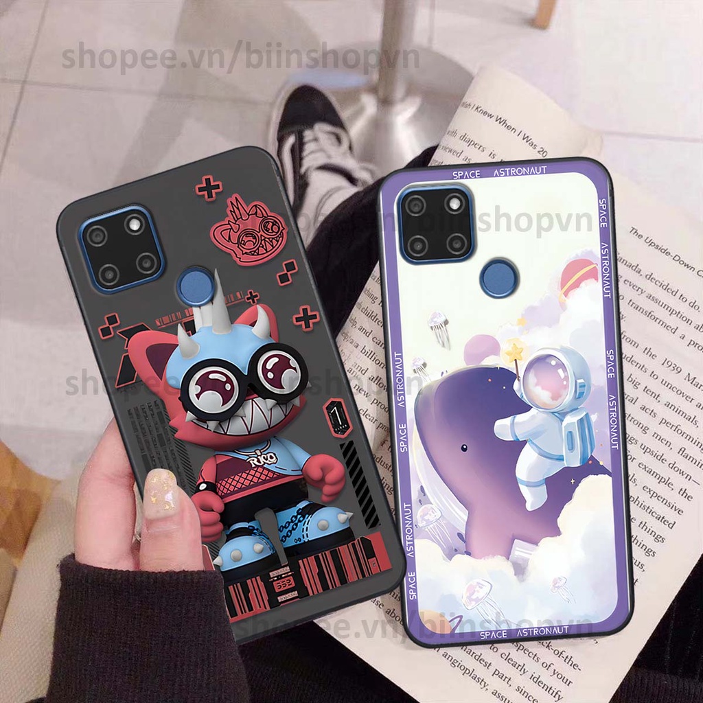 Ốp Realme C12 / C15 phi hành gia vũ trụ space.x siêu đẹp, thời trang