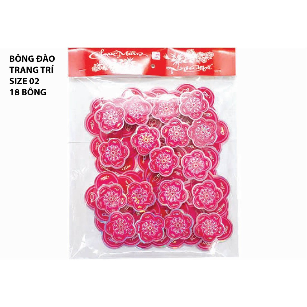 (Siêu đẹp)Hoa Mai Hoa Đào Trang Trí Tết Đinh Sửu loại 4D