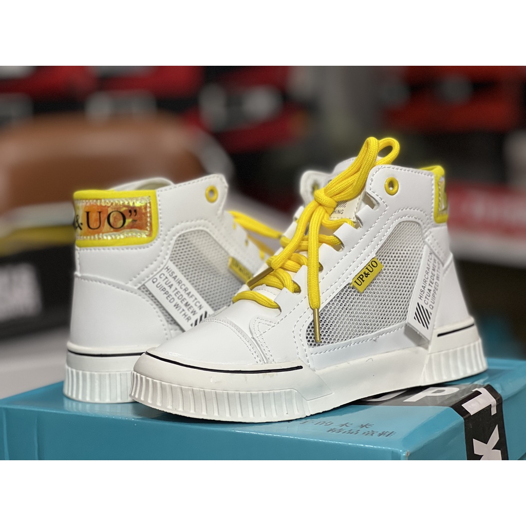 Giày cao cổ dây màu cá tính cho bé gái từ 4 đến 10 tuổi (D1) Richkidsstore2021