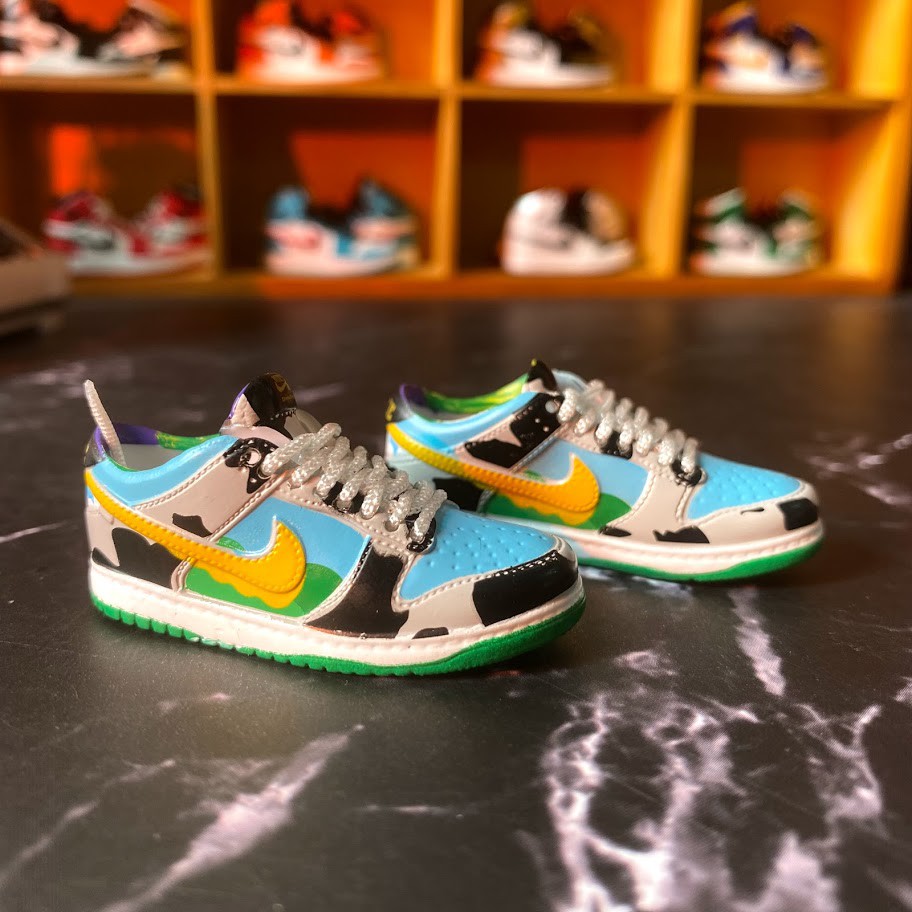 Móc khóa giày Nike SB Dunk Low Ben & Jerry's Chunky Dunky Nike Bò Sữa