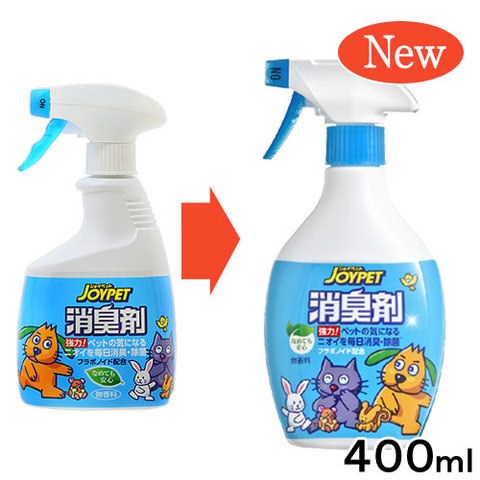 Xịt Khử Mùi Diệt Khuẩn Cho Chó Mèo Joypet 400ml (Nhật)