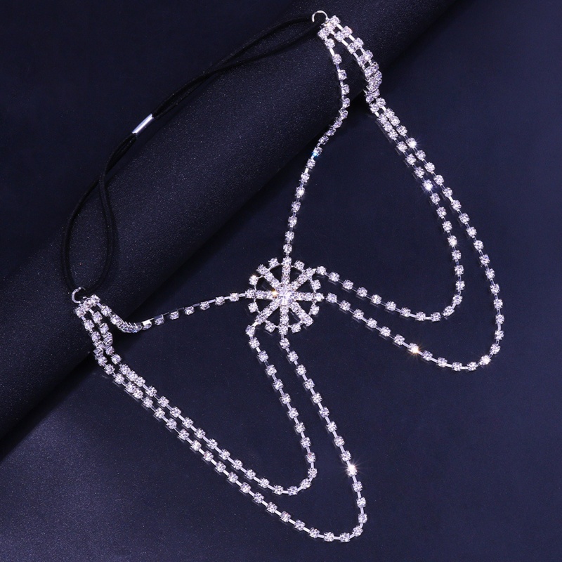 Dây Đeo Đùi Đính Đá Hình Bông Tuyết Phong Cách Gothic Thời Trang Đi Biển