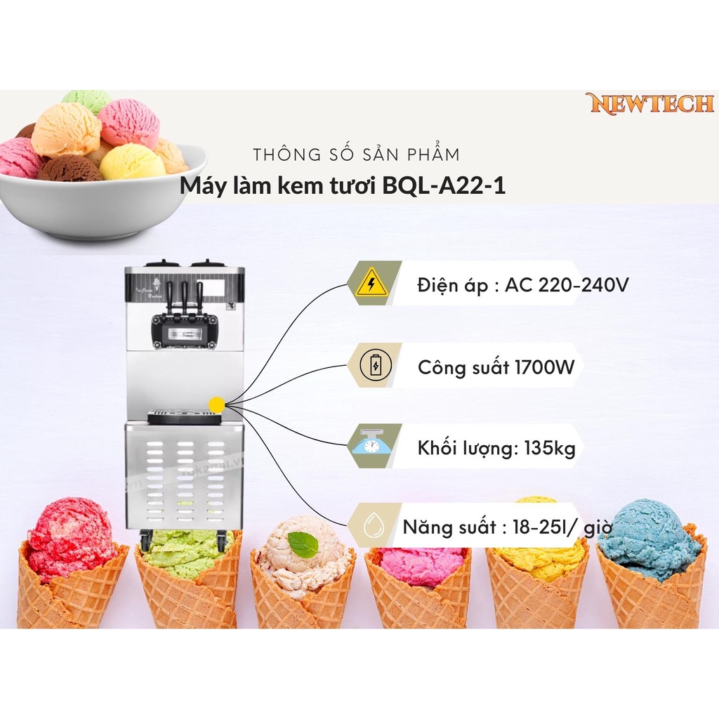 Máy làm kem BQL-A22-1