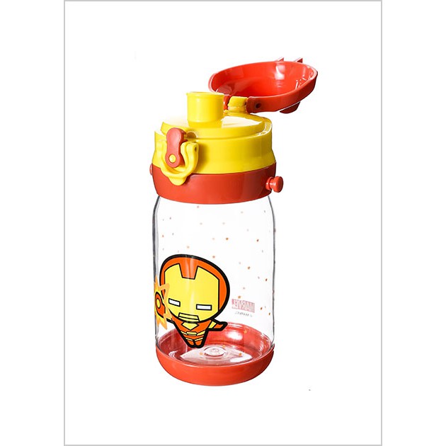 Bình nước nhựa MARVEL TRITAN 520ml, Iron Man