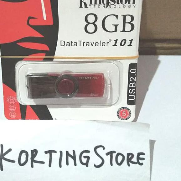 Usb Kingston 8gb Dt101 G2 Flashdisk 8gb