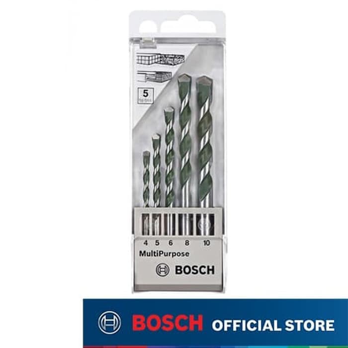 Bosch Bộ 5 Mũi Khoan Đa Năng Cyl 4