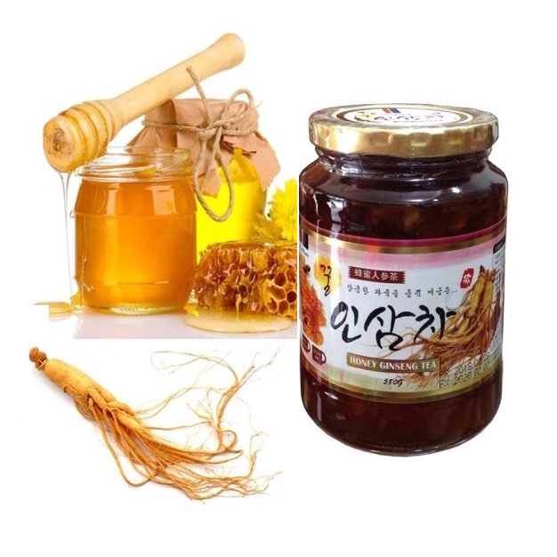 Trà sâm mật ong Miwami Honey Ginseng Tea Hàn Quốc, đẹp da tăng cường hệ tuần hoàn, sức khỏe cơ thể - Trung Đông Pharmacy