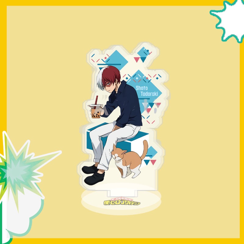 ( Dạo Phố ) Standee Boku No Hero Academia Học viện anh hùng tượng acrylic anime mica chibi trang trí trưng bày mô hình