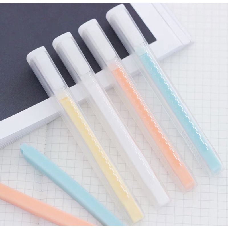 Tẩy bút chì Kokuyo Campus Nhật Bản kèm 1 lõi tẩy thay thế 4 màu Pastel Cookie, Tẩy Bút Chì Kiểu Nhật Bản Tiện Dụng