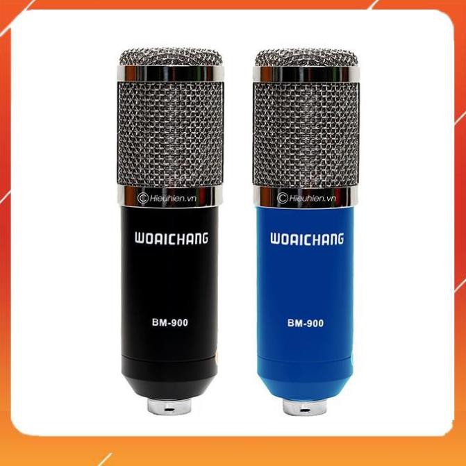 Hàng Chất Mic thu âm BM900 livestream dùng kết hợp với suondcard K10 và H9,V8,V10 hát Karaoke - Bh 6 tháng .