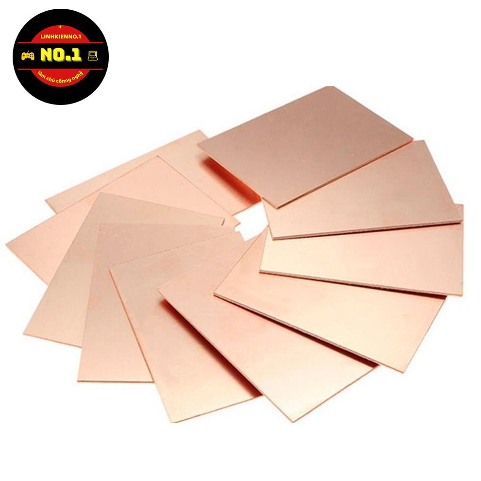 Phíp Đồng làm mạch FR1 1.6MM A4 1 Mặt