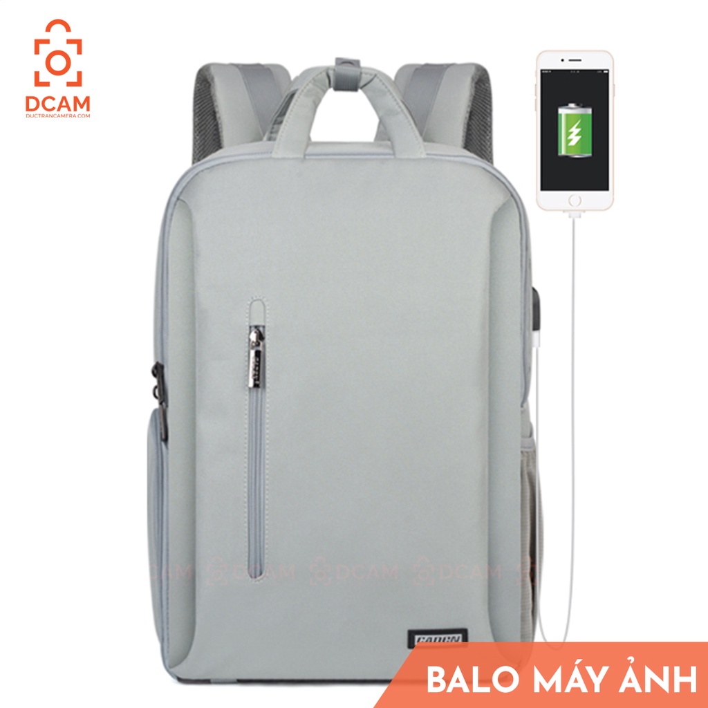 Balo đựng máy ảnh và Laptop cao cấp Caden L6 - Thao tác nhanh - Chống nước 100% - CDL6