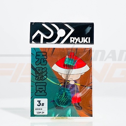 Hạt chặn câu Đài Silicon RYUKI cao cấp