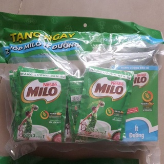 Túi 2 dây milo.tặng 2 hộp milo ít đường.