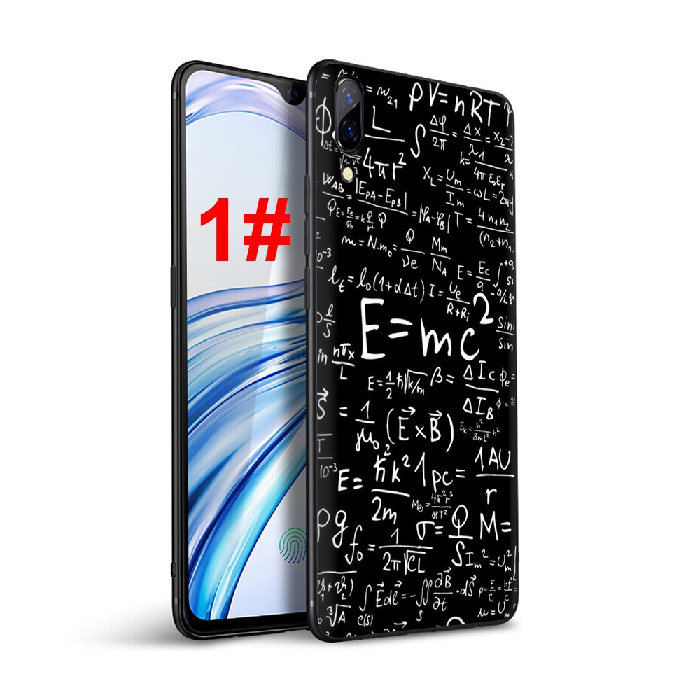 Phone Case for Huawei P Smart Plus Z Plus Y6 Y7 Y9 Prime 2019 2018 91S Maths vector Soft TPU Back Cover