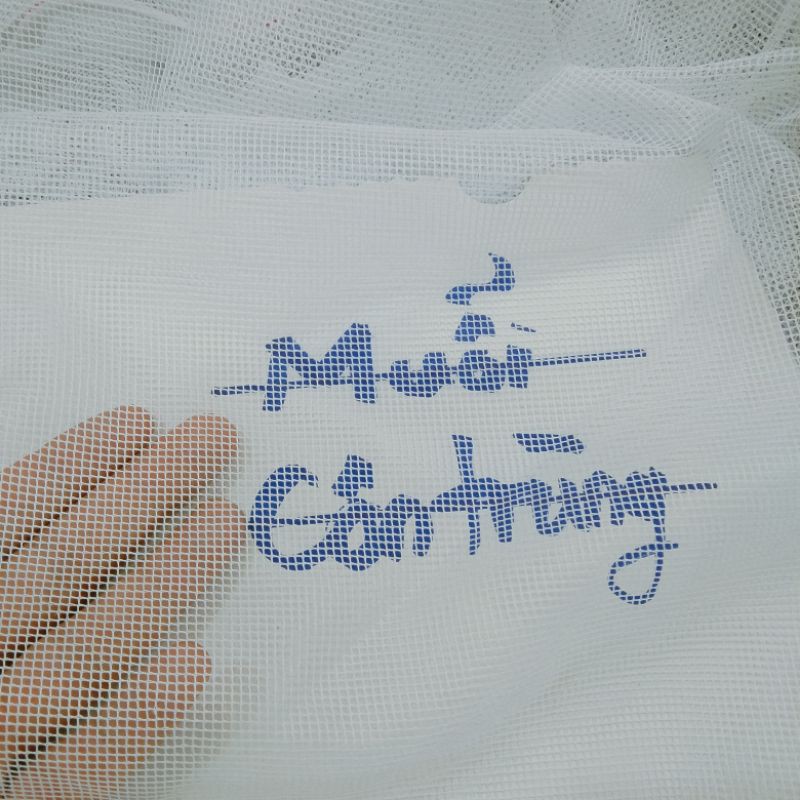 Vải May Mùng Chống Muỗi Màu Trắng Khổ Dài 1M8