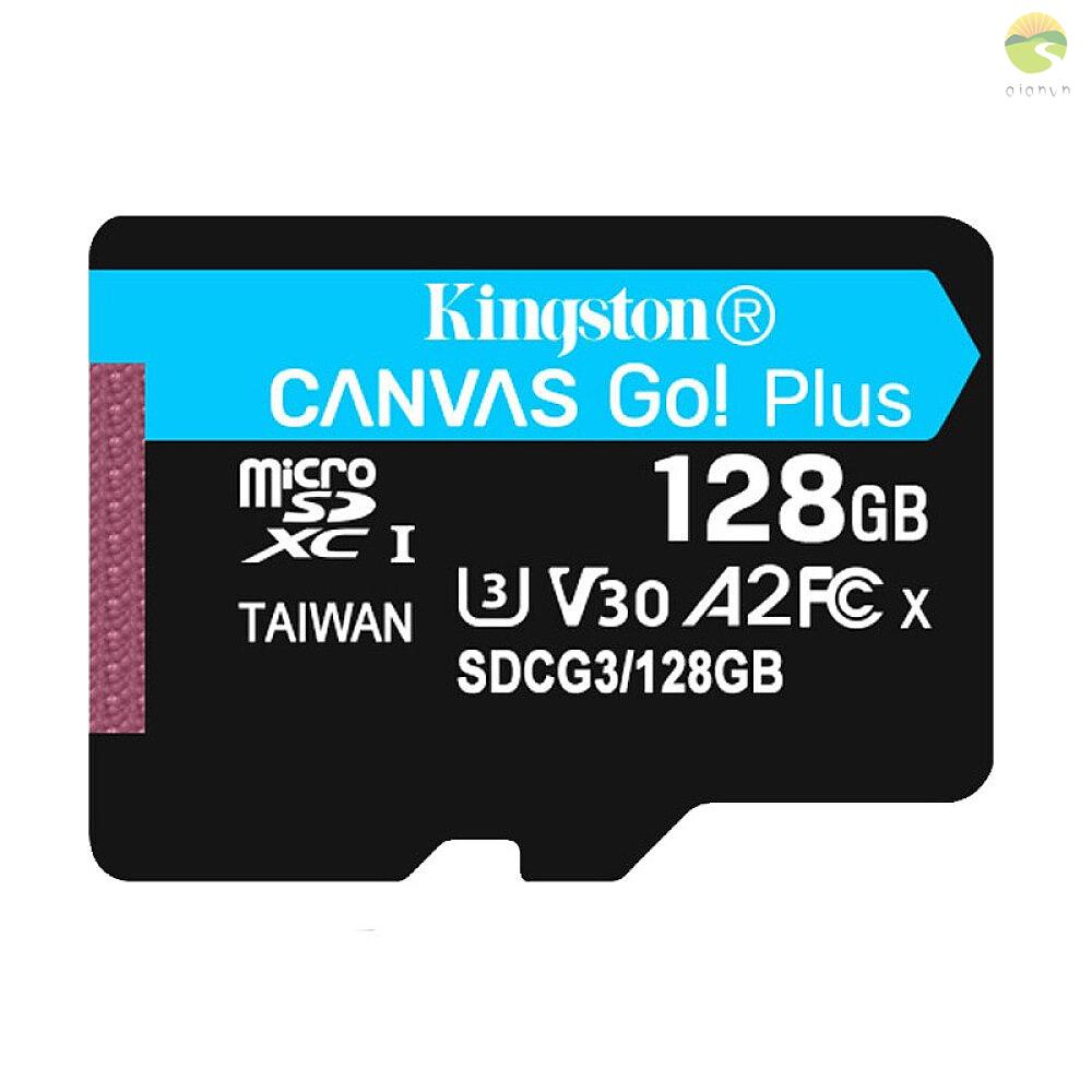 Máy quay lén Kingston Canvas 128GB thẻ Micro SD Card U3 V30 A2 tốc độ cao cho điện thoại Android