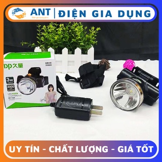 Đèn pin đội đầu led siêu sáng dp7229 - chống nước - pin sạc dung lượng cao