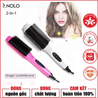 Lược điện nova nh-8810 làm cụp,tạo phồng mái uốn kiểu mẫu làm tóc bạn thêm bồng bềnh