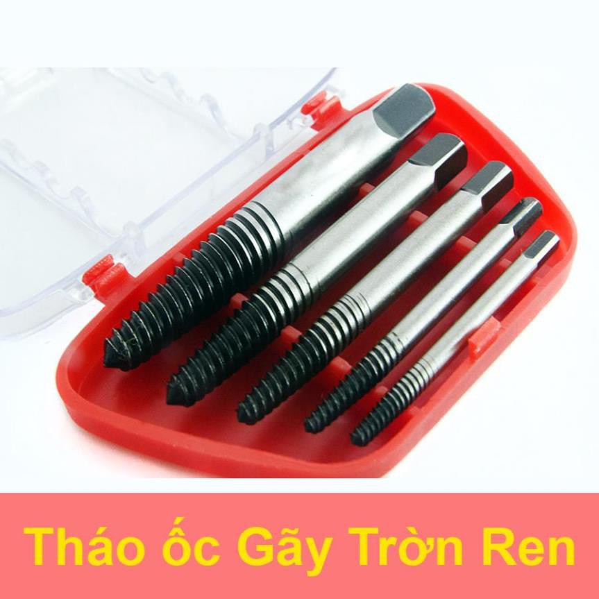 Bộ 5 Mũi Tháo Bu Lông Ốc Vít Gãy