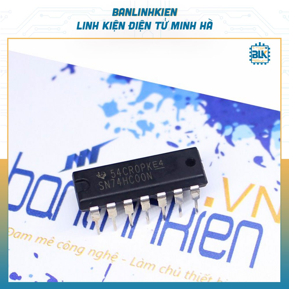 IC Chức Năng Dòng 74HC, 74LS Loại Cắm DIP