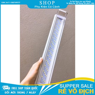 Đèn bể cá ❤️FREESHIP❤️ Đèn led máng dành cho bể thủy sinh 20cm, 30cm, 40cm, 50cm, 60cm, Tiết Kiệm Điện Bảo Hành 1 Năm