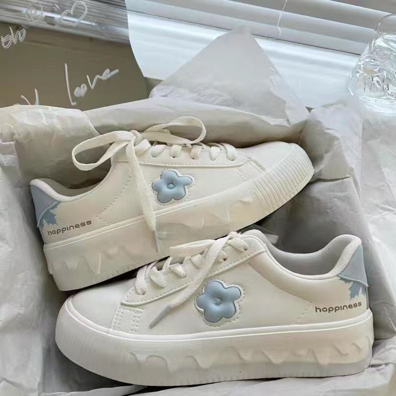 Giày thể thao blue flower học sinh Hirostore