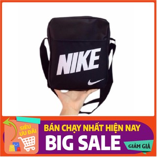 FREESHIP 50K_Túi đeo chéo nam nữ in logo thời trang size 26cm vừa tập vở ipad 87899