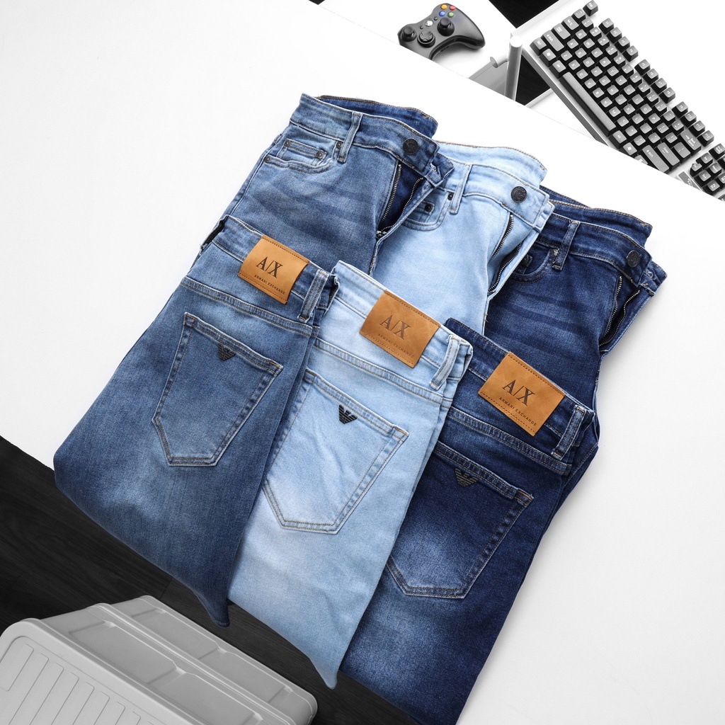 Quần Jean Short AX dáng SLimFit gọn đẹp , chất Jean Co Giãn Tốt , mẫu mới cập nhập liên tục ạ - QSAX1
