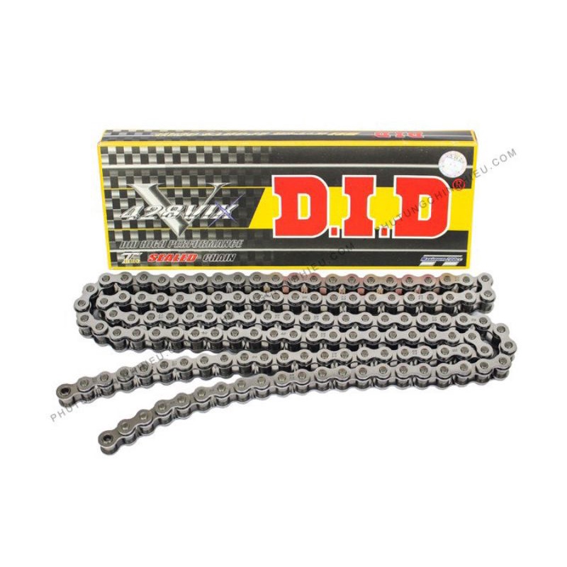 Sên cao su phốt TFX DD zin 9ly 132L (Sên đen)